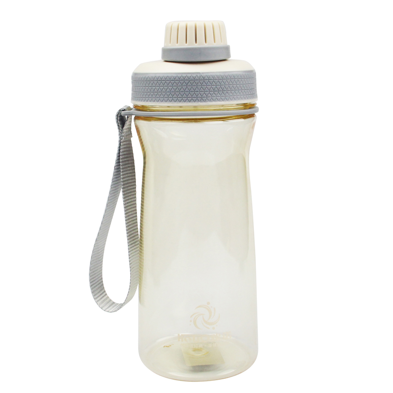 Outdoor space cup plastic portable sports cup with tea glass