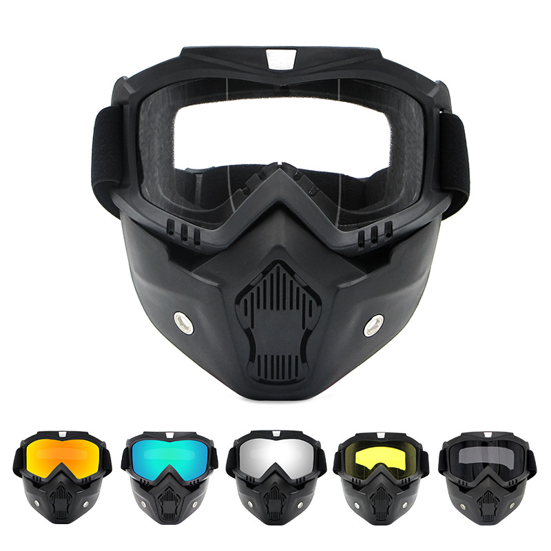 Wholesale Harley Bicycle Glass Cycling Mask Scrambling Motorcycle Goggles Knight Goggles Helmet Seal Mask