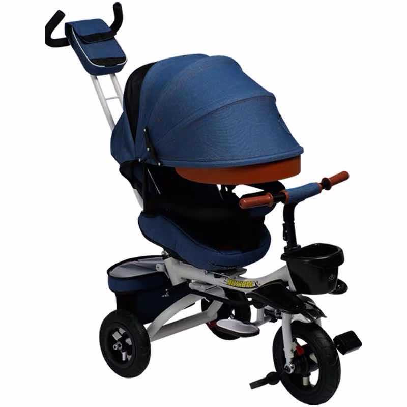Children&#039;s Tricycle Folding Reclinable 1-2-3-6 Years Old Baby Stroller Baby Bicycle Children&#039;s Bicycle