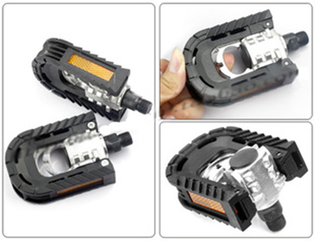 Factory Direct Bicycle Foldable Pedal Folding Bicycle Aluminum Alloy Plastic Pedal Bicycle Accessories