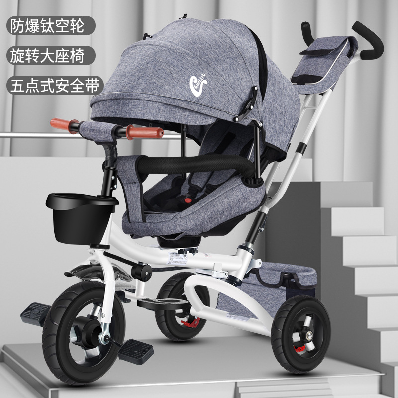 Foldable Reclining Children's Tricycle Children's Bicycle 1-3-6 Years Old Baby Stroller Baby Lightweight Bicycle Foldable Reclining Children's Tricycle Children's Bicycle 1-3-6 Years Old Baby Stroller Baby Lightweight Bicycle