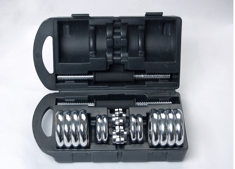 Huijun Boxed Dumbbell Plating 10kg 15 Kg20kg Combination Small Barbell Dumbbell