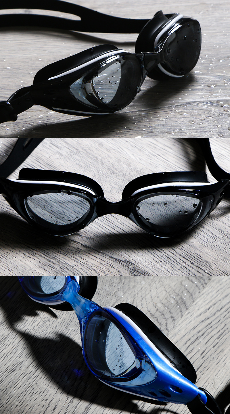 Likuo electroplating goggles into large frame waterproof fog mantra color swimming goggles short - sighted swimming goggles wholesale Likuo electroplating goggles into large frame waterproof fog mantra color swimming goggles short - sighted swimming goggles wholesale