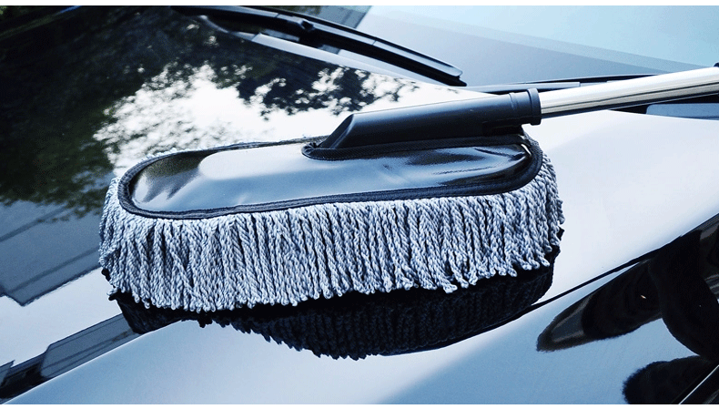Car Mother and Child Wax Duster Set Car Three-Color Microfiber Nano Cleaning Car Brush Car Mother and Child Wax Brush