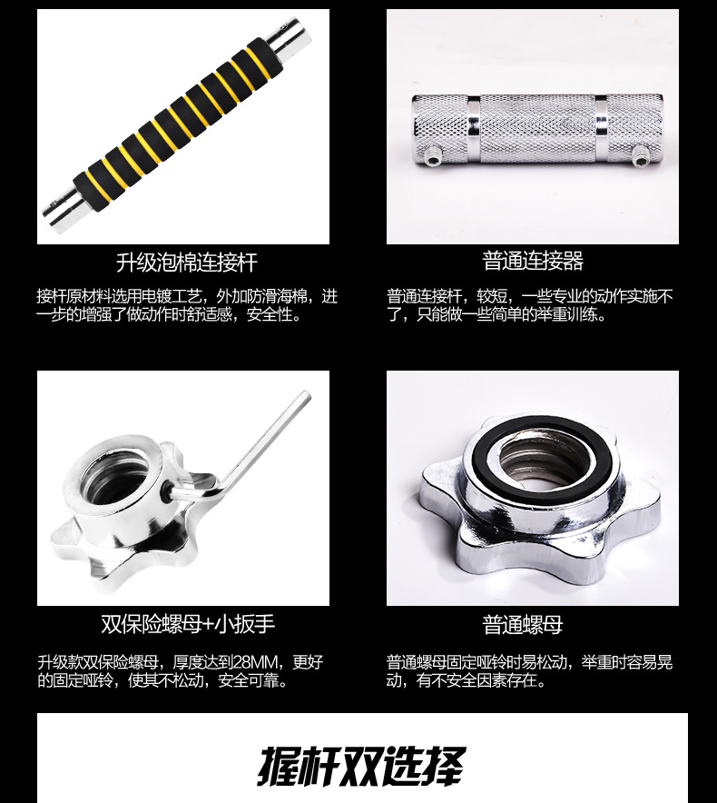 Double brand hardcover box dumbbell electroplating fitness equipment for men household 15 kg and 20kg respectively Double brand hardcover box dumbbell electroplating fitness equipment for men household 15 kg and 20kg respectively