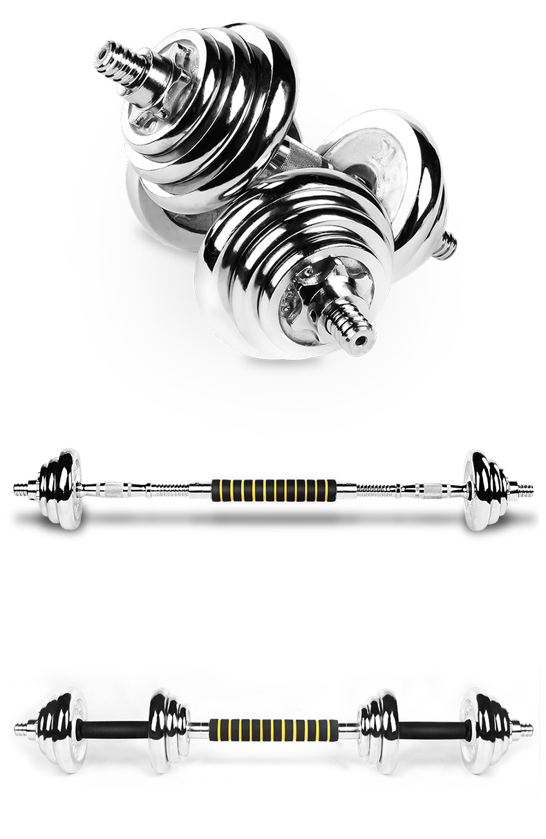Double brand hardcover box dumbbell electroplating fitness equipment for men household 15 kg and 20kg respectively Double brand hardcover box dumbbell electroplating fitness equipment for men household 15 kg and 20kg respectively