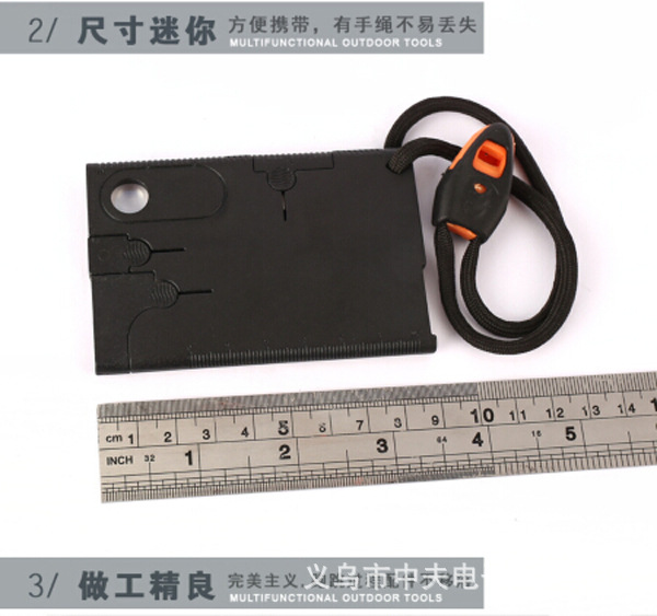 Multi function tool camping portable survival tool knife Multi function tool camping portable survival tool knife