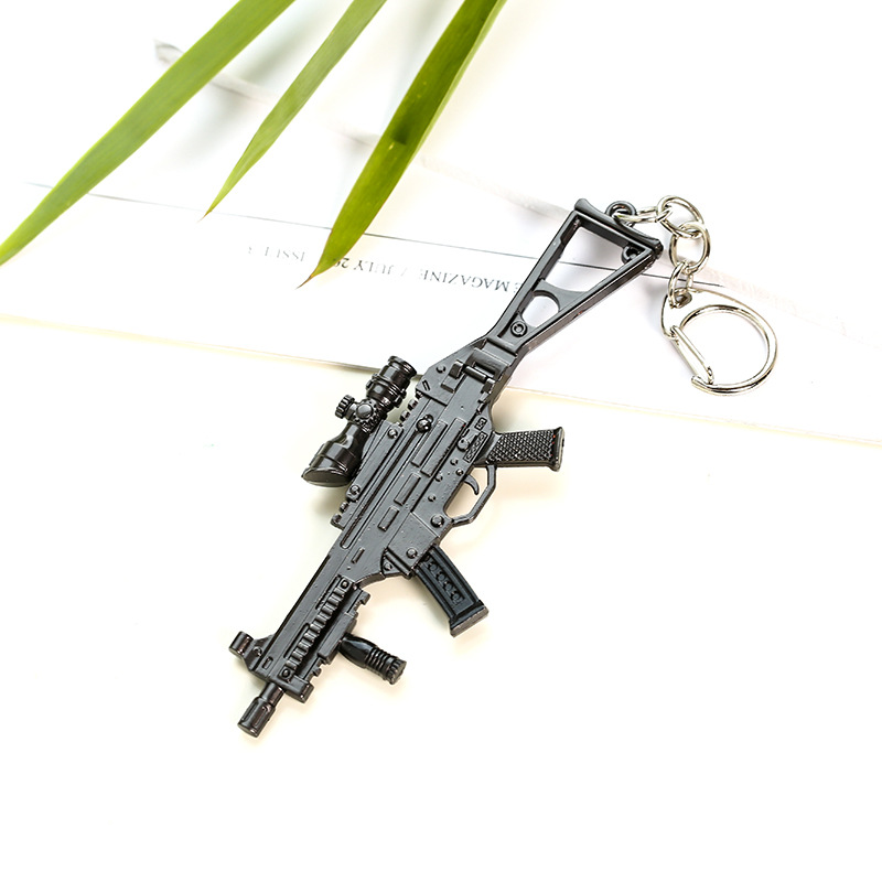 Jesus Survival Keychain Awmakm98k Weapon Model Pendant Keychain Chicken round 12cm Gift Jesus Survival Keychain Awmakm98k Weapon Model Pendant Keychain Chicken round 12cm Gift