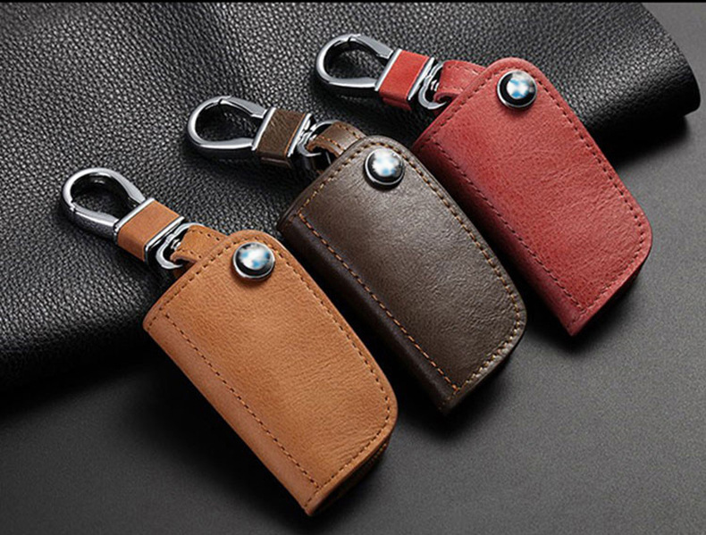 Suitable for BMW Car Key Case Genuine Leather Mercedes Key Case Oil Wax Cattlehide Protective Case Gift Factory Direct Supply Suitable for BMW Car Key Case Genuine Leather Mercedes Key Case Oil Wax Cattlehide Protective Case Gift Factory Direct Supply