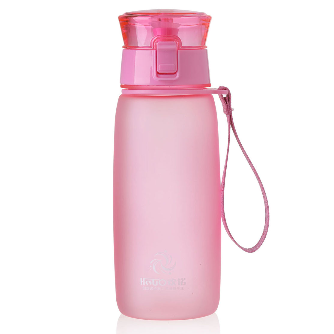 Outdoor space cup frosted plastic portable cartridge cover sports cup with tea leakage