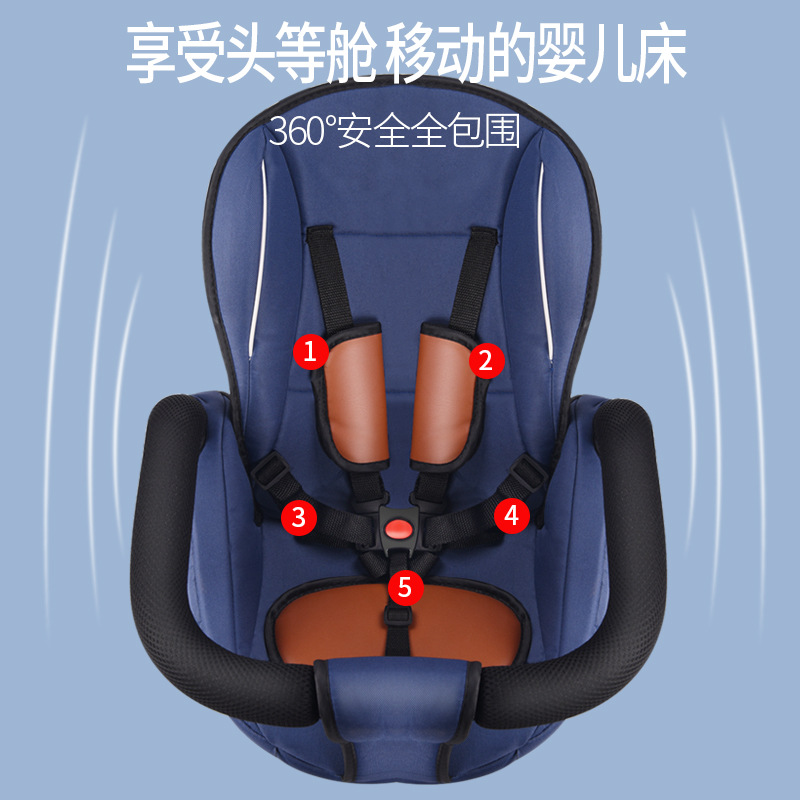 Children&#039;s Tricycle Reclining Foldable Rotating 1-3-5 Child Baby Bicycle Lightweight Baby Stroller Stroller