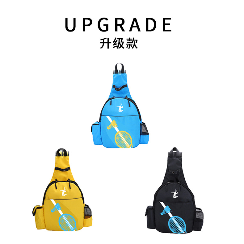 Sports Badminton Bag Single Shoulder Tennis Backpack Outdoor Fitness Oxford Cloth 2 Pack Badminton Bag
