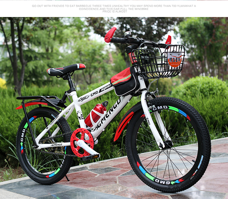 Bicycle Children's Bicycle Children's Mountain Bicycle Bike 20-Inch 22-Inch Children's Bicycle Bicycle Single