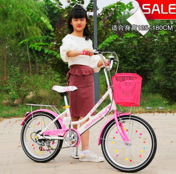 Folding bicycle children&#039;s adult variable speed bike 20