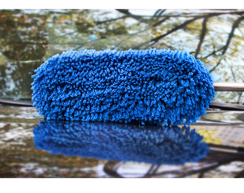 Car Supplies Retractable Nano Fiber Wax Mop Dust Removal Car Duster Car Mop Car Brush Car Wash Cleaning Tools