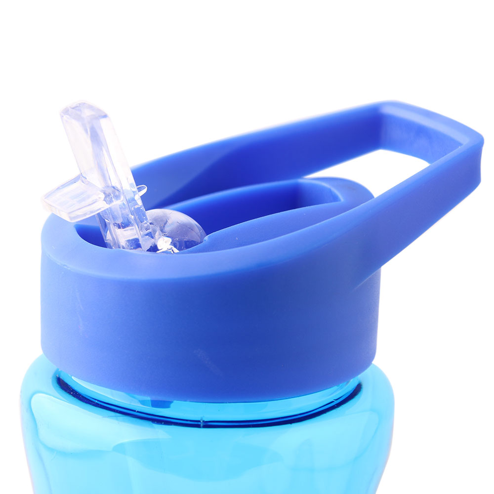 Plastic water glass space cup sports water bottle sports cup spray transparent