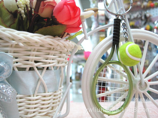 Tennis Key Chain Pendant Wholesale Sporting Goods Tennis Key Ring Simulation Tennis Key Ring Factory Custom Tennis Key Chain Pendant Wholesale Sporting Goods Tennis Key Ring Simulation Tennis Key Ring Factory Custom