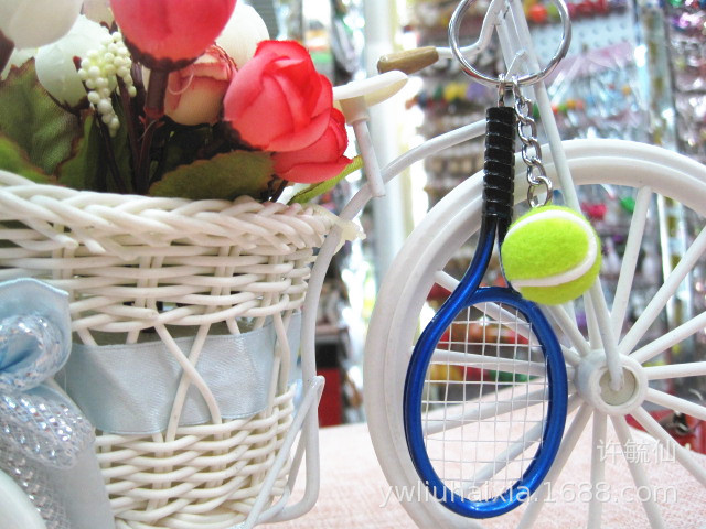 Tennis Key Chain Pendant Wholesale Sporting Goods Tennis Key Ring Simulation Tennis Key Ring Factory Custom Tennis Key Chain Pendant Wholesale Sporting Goods Tennis Key Ring Simulation Tennis Key Ring Factory Custom