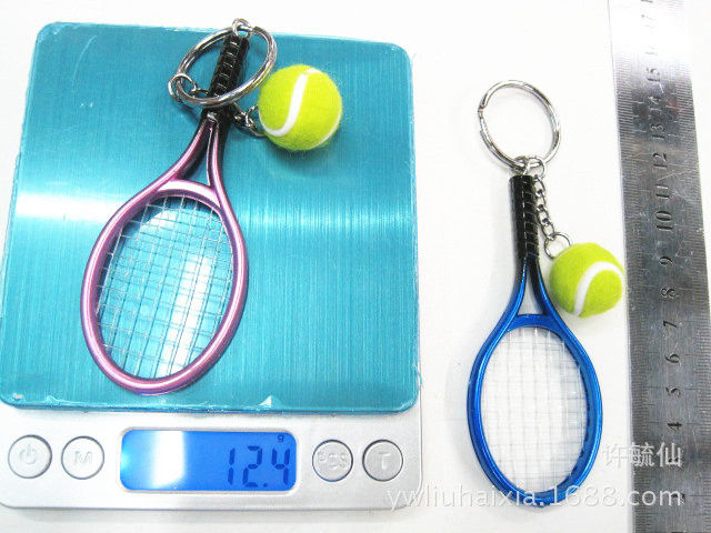 Tennis Key Chain Pendant Wholesale Sporting Goods Tennis Key Ring Simulation Tennis Key Ring Factory Custom Tennis Key Chain Pendant Wholesale Sporting Goods Tennis Key Ring Simulation Tennis Key Ring Factory Custom