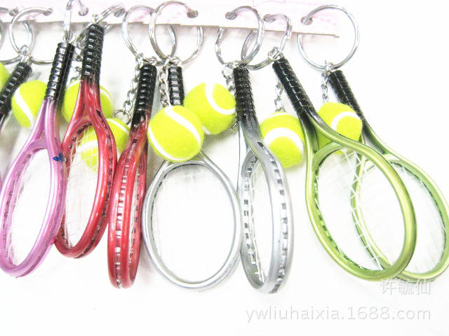 Tennis Key Chain Pendant Wholesale Sporting Goods Tennis Key Ring Simulation Tennis Key Ring Factory Custom Tennis Key Chain Pendant Wholesale Sporting Goods Tennis Key Ring Simulation Tennis Key Ring Factory Custom