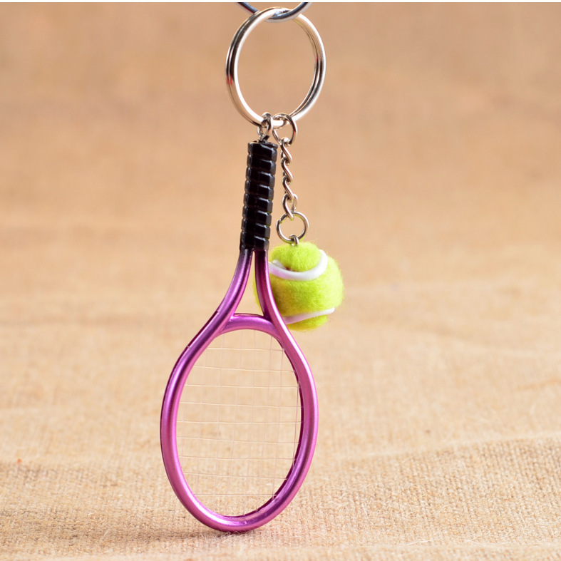 Tennis Key Chain Pendant Wholesale Sporting Goods Tennis Key Ring Simulation Tennis Key Ring Factory Custom Tennis Key Chain Pendant Wholesale Sporting Goods Tennis Key Ring Simulation Tennis Key Ring Factory Custom