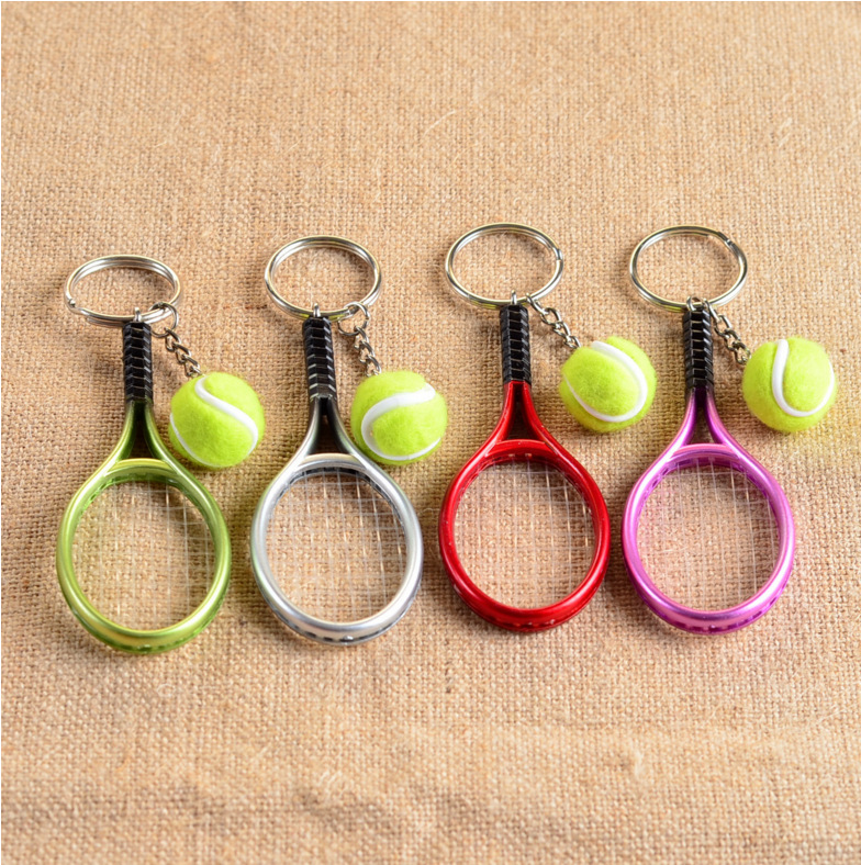 Tennis Key Chain Pendant Wholesale Sporting Goods Tennis Key Ring Simulation Tennis Key Ring Factory Custom Tennis Key Chain Pendant Wholesale Sporting Goods Tennis Key Ring Simulation Tennis Key Ring Factory Custom