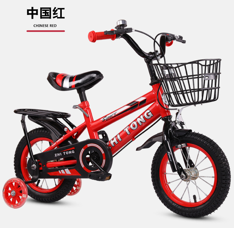 Children's Bicycle 3-Year-Old Boys and Girls Baby Bicycle 2-4-6-Year-Old Stroller 12-14-16-Inch Children Bicycle