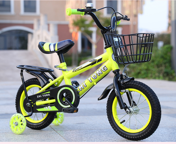 Children's Bicycle 3-Year-Old Boys and Girls Baby Bicycle 2-4-6-Year-Old Stroller 12-14-16-Inch Children Bicycle