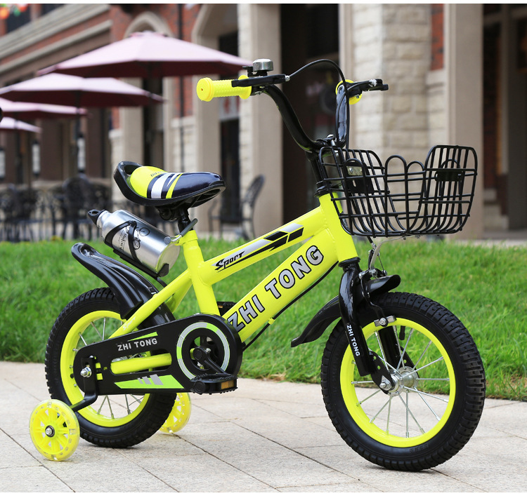 Children's Bicycle 3-Year-Old Boys and Girls Baby Bicycle 2-4-6-Year-Old Stroller 12-14-16-Inch Children Bicycle