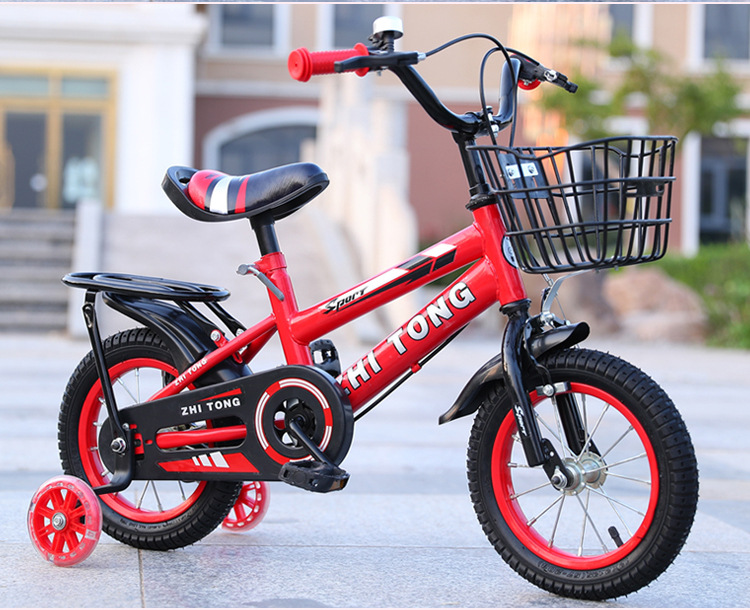 Children's Bicycle 3-Year-Old Boys and Girls Baby Bicycle 2-4-6-Year-Old Stroller 12-14-16-Inch Children Bicycle