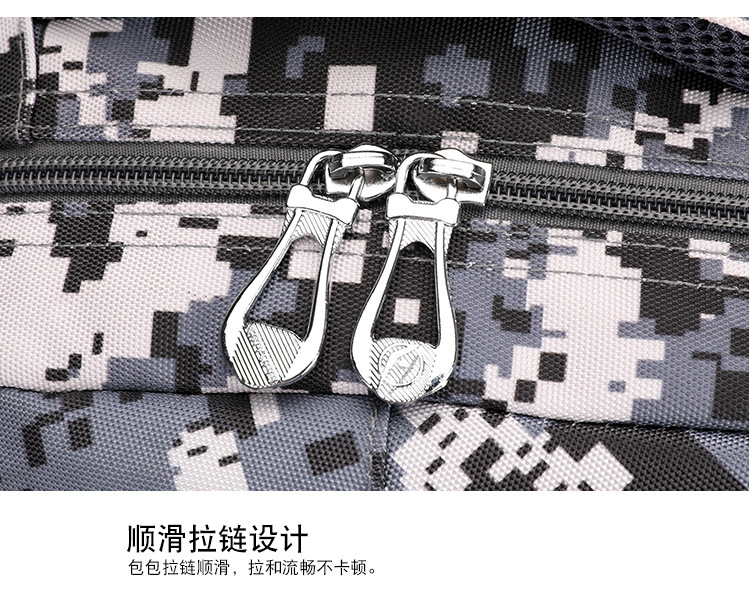 2021 New Children's Primary School Grade 3-6 Schoolbag Jesus Survival Camouflage Chicken Eating Level 3 Backpack Men's Backpack