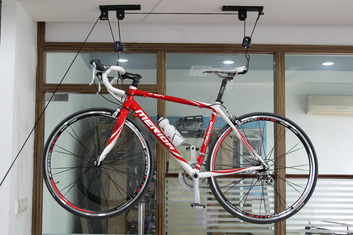 Bicycle hanger, bicycle rack, roof bike hanger