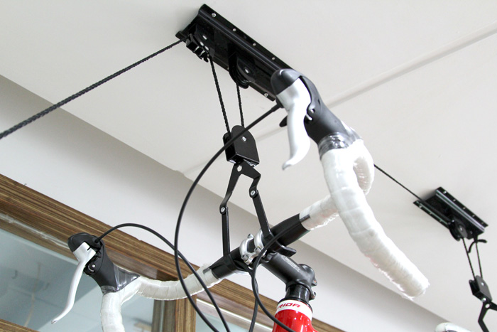 Bicycle hanger, bicycle rack, roof bike hanger