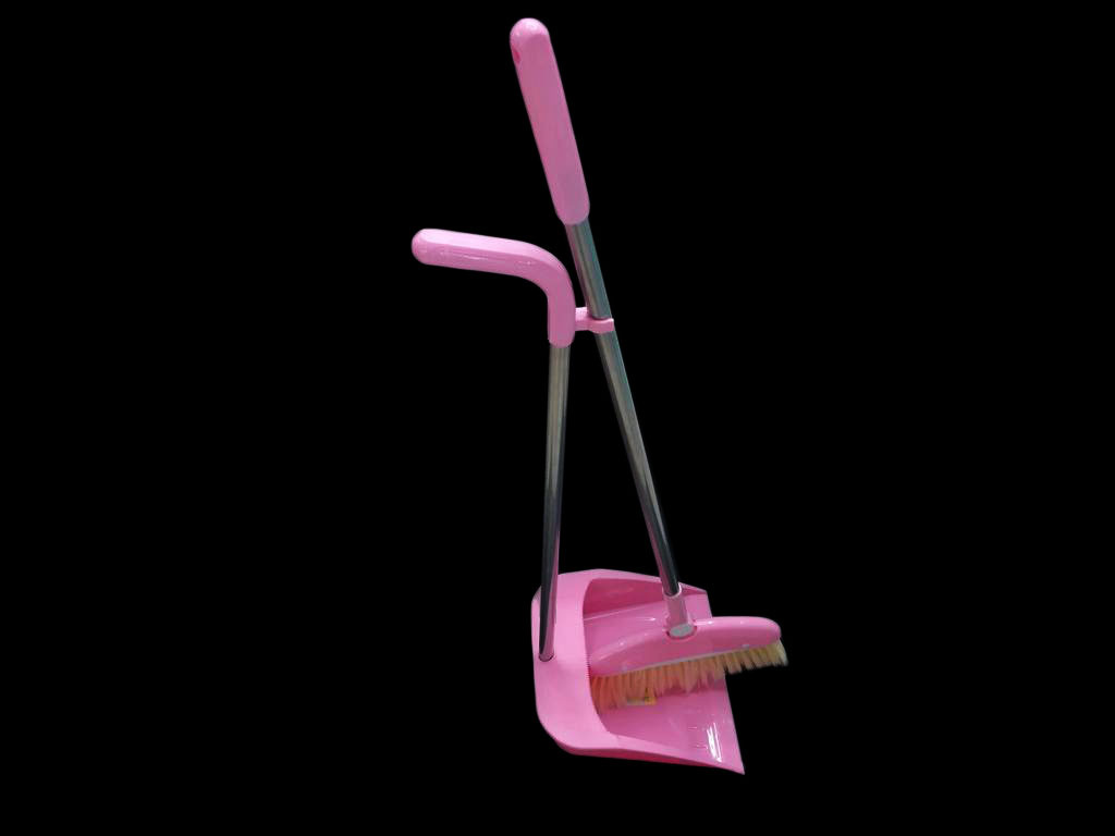 Stainless steel rod folding broom head dustpan set new soft wool broom garbage shovel set wholesale rs - 3701 Stainless steel rod folding broom head dustpan set new soft wool broom garbage shovel set wholesale rs - 3701