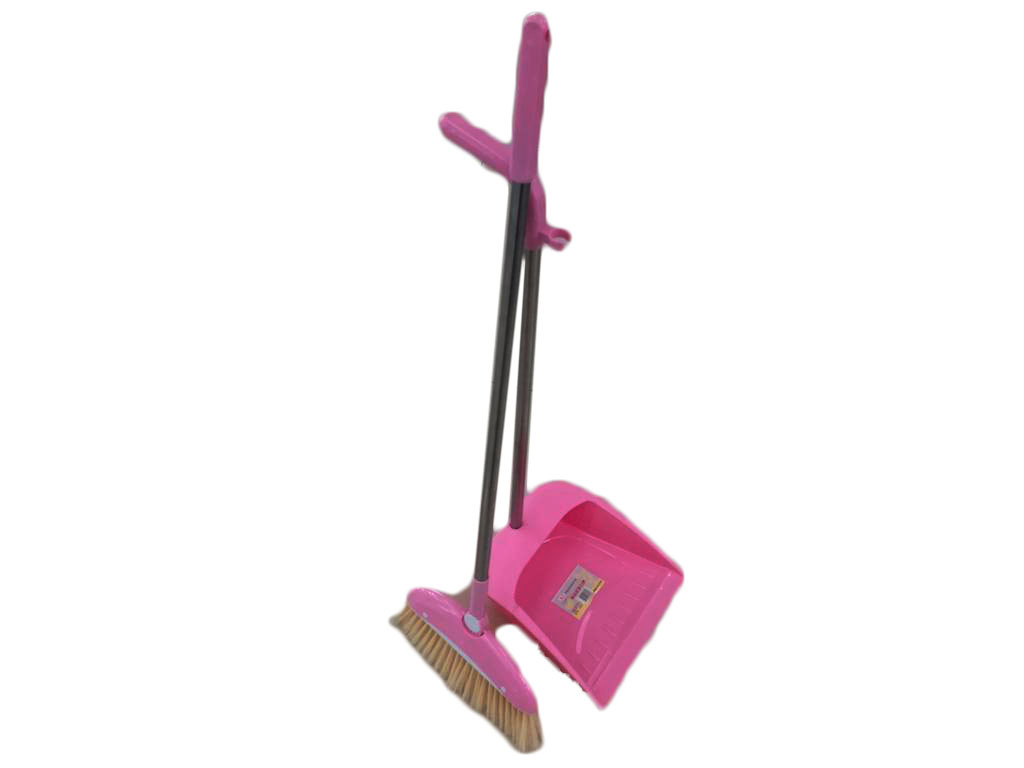Stainless steel rod folding broom head dustpan set new soft wool broom garbage shovel set wholesale rs - 3701 Stainless steel rod folding broom head dustpan set new soft wool broom garbage shovel set wholesale rs - 3701