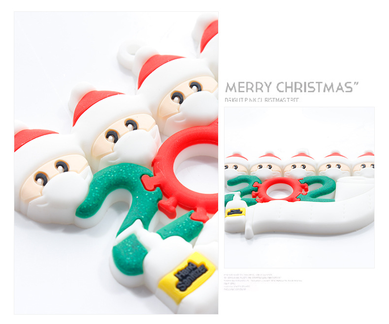 Cross-Border Family Christmas Decoration Pendant 2020 Snowman Isolation Survival Mask Snowman Christmas Tree Cross-Border Family Christmas Decoration Pendant 2020 Snowman Isolation Survival Mask Snowman Christmas Tree
