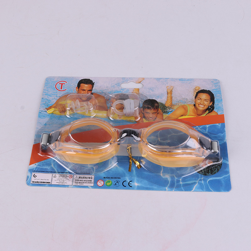 Anti - fog hd swimming glasses professional swimming goggles silicone waterproof swimming equipment into large frame goggles wholesale Anti - fog hd swimming glasses professional swimming goggles silicone waterproof swimming equipment into large frame goggles wholesale