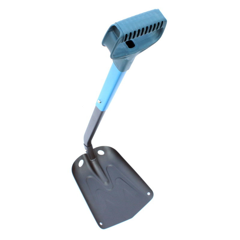 Aluminum Alloy Multi-Functional Long Handle Winter Snow Shovel Car off-Road Small Shovel Outdoor Folding Snow Plough Shovel Winter Snow Shovel Wholesale