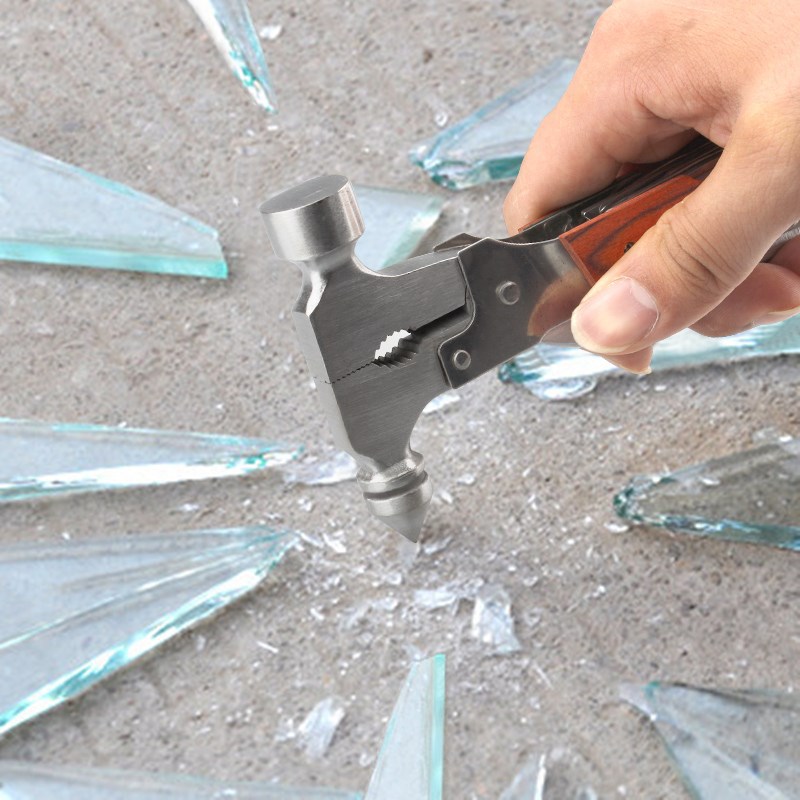 Car Glass Fire Safety Escape Window Hammer Multi-Function Emergency Life-Saving Hammer Car Survival Window Breaker