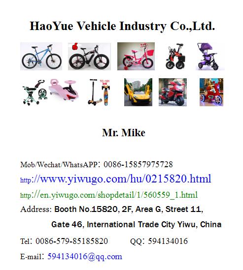 Bicycle snow bicycle toys accessories