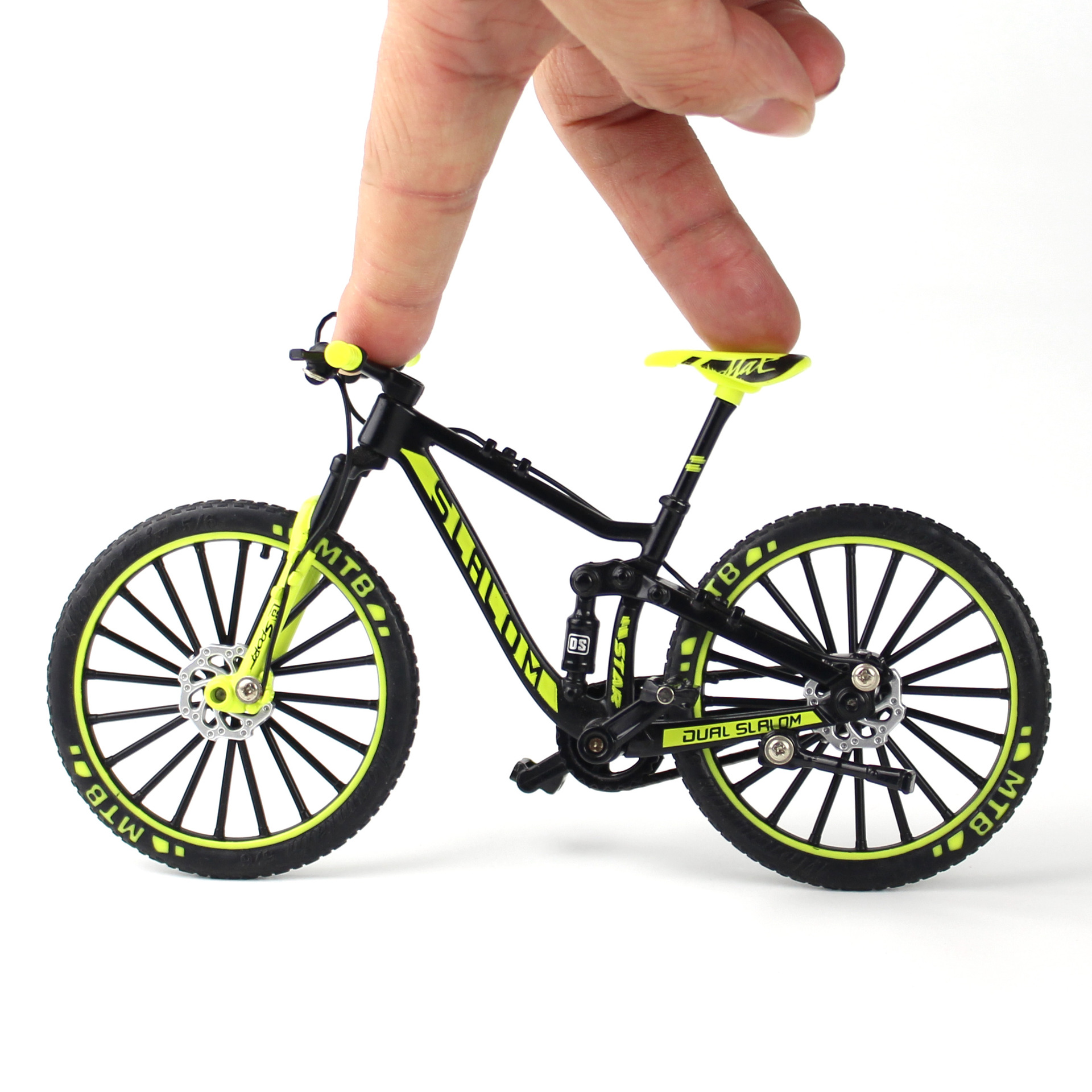 Cross-Border Toy Downhill Simulation Bicycle Model 1:10 Alloy Bicycle Toy Decoration Gift Wholesale