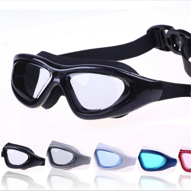 Feiduo Swimming Goggles Factory Direct Sales Adult Swimming Goggles Waterproof Anti-Fog Swimming Goggles Large Frame Diving Glasses Currently Available Hot