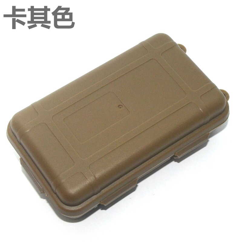 Outdoor Waterproof Sealed Box Waterproof Plastic Box SOS Box Field Survival Storage Box EDC