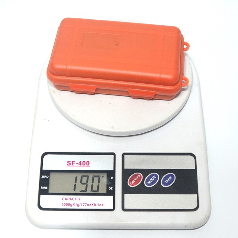 Outdoor Waterproof Sealed Box Waterproof Plastic Box SOS Box Field Survival Storage Box EDC