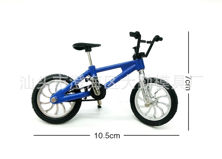 Mini Bicycle Model Creative Simulation Alloy Finger Bicycle Amazon Toy Gift Cake Ornaments