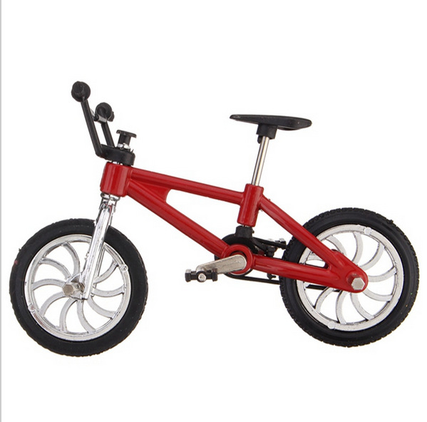 Mini Bicycle Model Creative Simulation Alloy Finger Bicycle Amazon Toy Gift Cake Ornaments