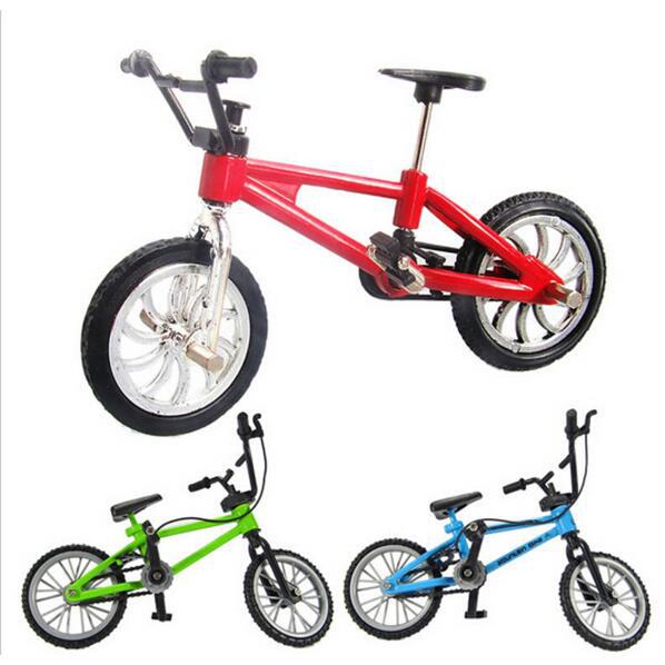 Mini Bicycle Model Creative Simulation Alloy Finger Bicycle Amazon Toy Gift Cake Ornaments