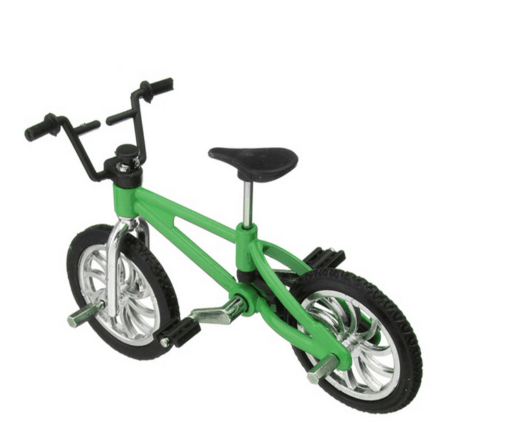 Mini Bicycle Model Creative Simulation Alloy Finger Bicycle Amazon Toy Gift Cake Ornaments