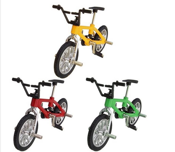 Mini Bicycle Model Creative Simulation Alloy Finger Bicycle Amazon Toy Gift Cake Ornaments