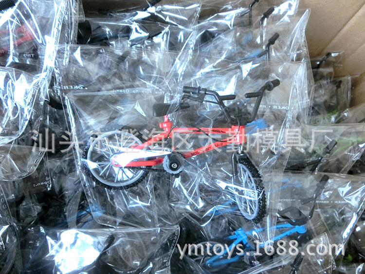 Mini Bicycle Model Creative Simulation Alloy Finger Bicycle Amazon Toy Gift Cake Ornaments